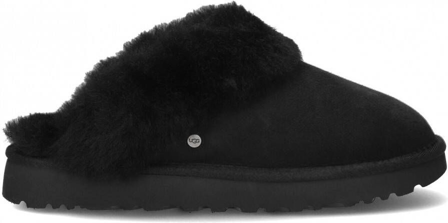 UGG Pantoffels Dames W Classic Slipper Ii Maat: 43 Materiaal: Suède Kleur: Zwart