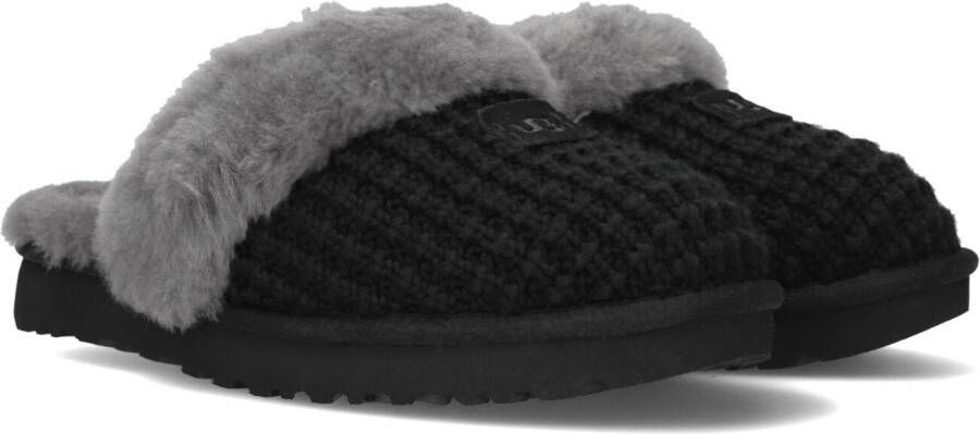 Ugg Cozy Knit pantoffel met schapenvacht details