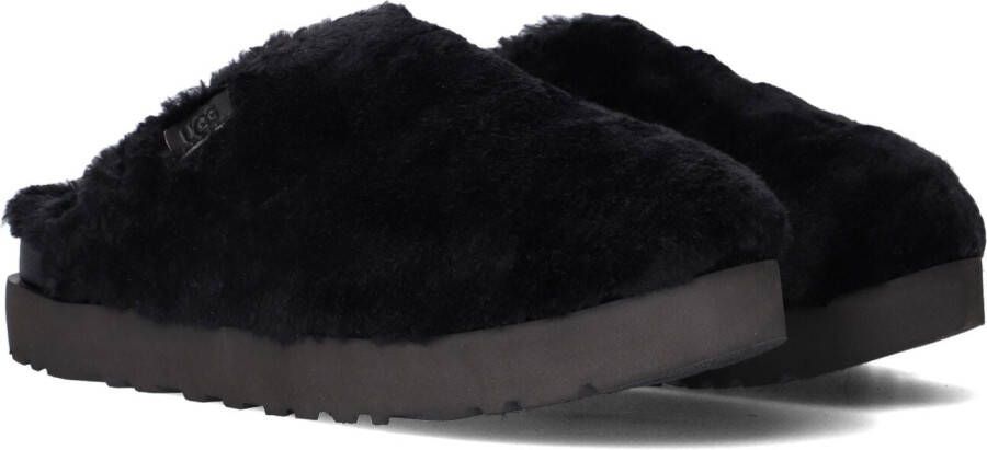 UGG Zwarte Pantoffels W Fuzz Sugar Slide