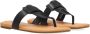 UGG Teenslippers Dames W Gaila Maat: 39 Materiaal: Leer Kleur: Zwart - Thumbnail 1