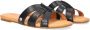UGG Slippers Dames W Teague Maat: 39 Materiaal: Leer Kleur: Zwart - Thumbnail 1