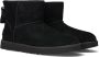 Ugg Boots & laarzen W Classic Mini Logo Zip in zwart - Thumbnail 1