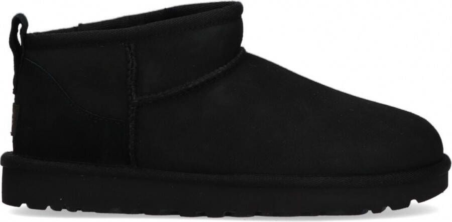 UGG Zwarte Vachtlaarzen W Classic Ultra Mini