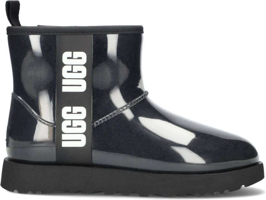 UGG Zwarte W Classic Clear Mini Vachtlaarzen