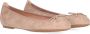 UNISA Ballerina Dames Acor Maat: 41 Materiaal: Suède Kleur: Beige - Thumbnail 1