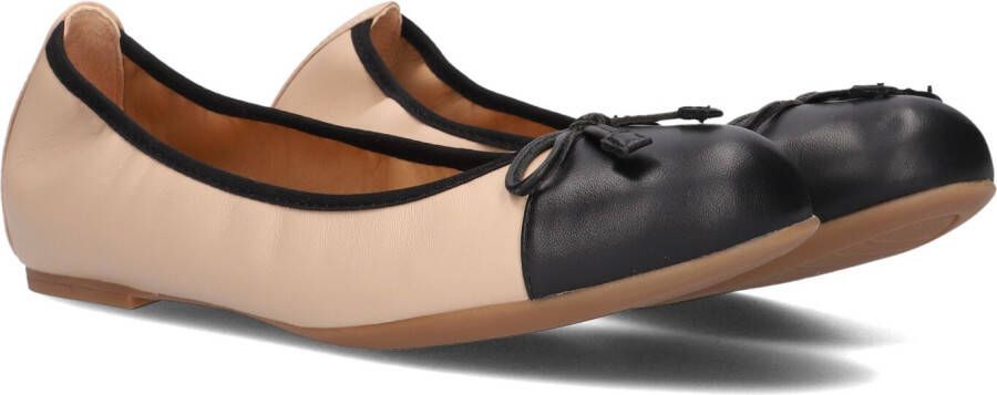 Unisa Auto Ballerina's Ballarina Schoenen Instappers Dames Beige