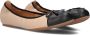 Unisa Auto Ballerina's Ballarina Schoenen Instappers Dames Beige - Thumbnail 1