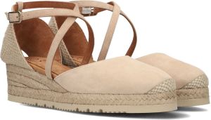 Unisa Caude Espadrilles Met Sleehak Dames Beige