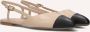 UNISA Slingbacks Dames Asley Maat: 36 Materiaal: Leer Kleur: Beige - Thumbnail 1