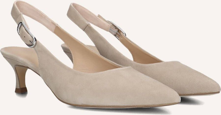 UNISA Slingbacks Dames Ibon Maat: 38 Materiaal: Suède Kleur: Beige