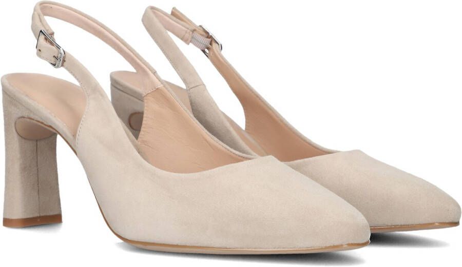 UNISA Slingbacks Dames Winna Maat: 37 5 Materiaal: Suède Kleur: Beige