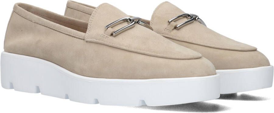 UNISA Loafers Dames Famo Maat: 42 Materiaal: Suède Kleur: Beige