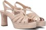 Bruin Tinten Orvin Sandalen Dames Beige - Thumbnail 1