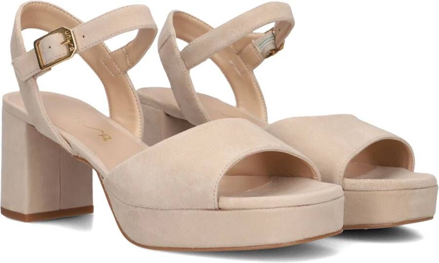 UNISA Dames Ney Maat: 37 Materiaal: Suède Kleur: Beige