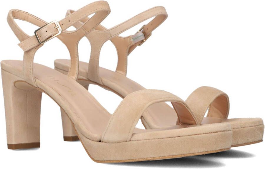 Bruin Tinten Soro Sandalen Dames Beige