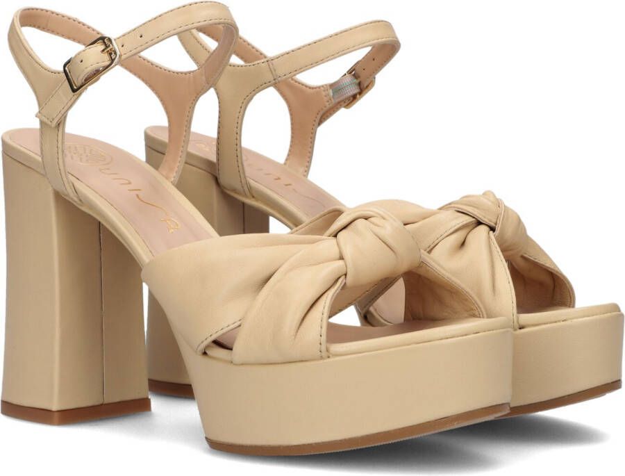 Unisa Beige Damesandalen Verhoog je Stijl Beige Dames