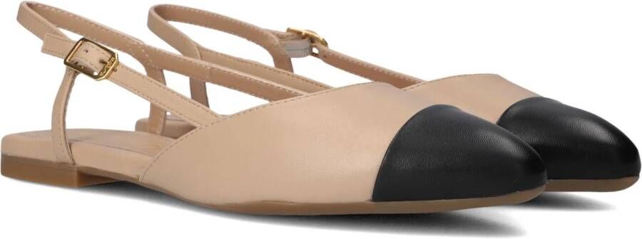 UNISA Slingbacks Dames Asley Maat: 39 Materiaal: Leer Kleur: Beige