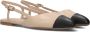 UNISA Slingbacks Dames Asley Maat: 37 Materiaal: Leer Kleur: Beige - Thumbnail 1