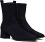 UNISA Enkellaarsjes Dames Langley Maat: 36 Materiaal: Suède Kleur: Blauw - Thumbnail 1