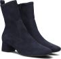 UNISA Enkellaarsjes Dames Lemico Maat: 37 Materiaal: Suèdelook Kleur: Blauw - Thumbnail 1