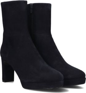 Unisa Meque Enkellaarsjes Enkelboots met rits Dames Blauw