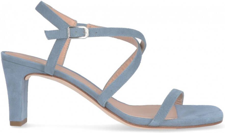 Unisa Dames Sandalen Monroy Blauw - Schoenen.nl