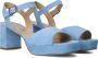 UNISA Dames Ney Maat: 41 Materiaal: Suède Kleur: Blauw - Thumbnail 1