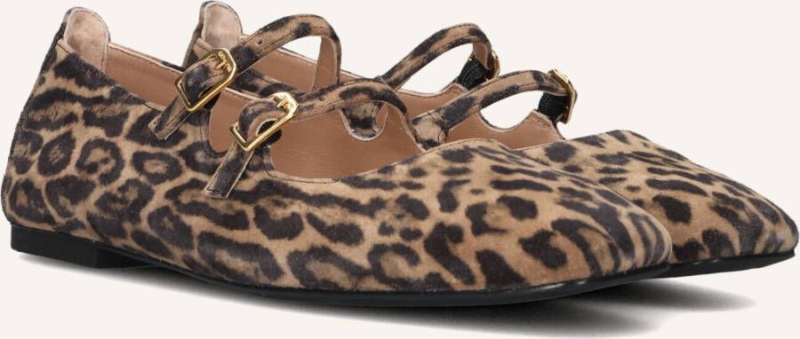 UNISA Ballerina Dames Berley Maat: 39 Materiaal: Suède Kleur: Taupe
