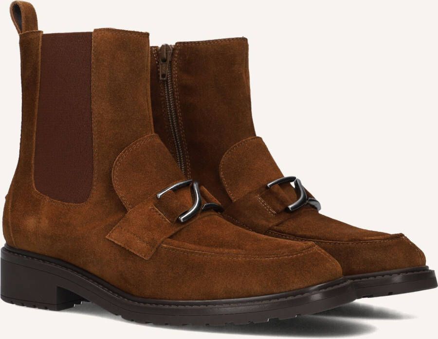 UNISA Enkelboots Dames Erne Maat: 38 Materiaal: Suède Kleur: Bruin