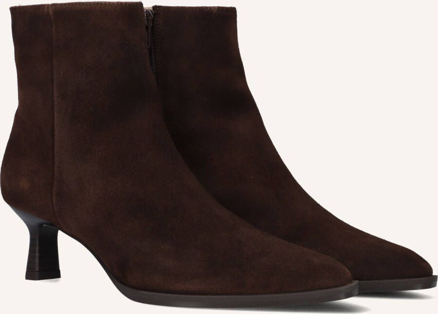 UNISA Enkellaarsjes Dames Lombas Maat: 41 Materiaal: Suède Kleur: Bruin
