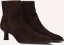UNISA Enkellaarsjes Dames Lombas Maat: 41 Materiaal: Suède Kleur: Bruin - Thumbnail 1