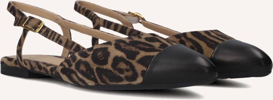 UNISA Slingbacks Dames Asley Maat: 36 Materiaal: Leer Kleur: Bruin