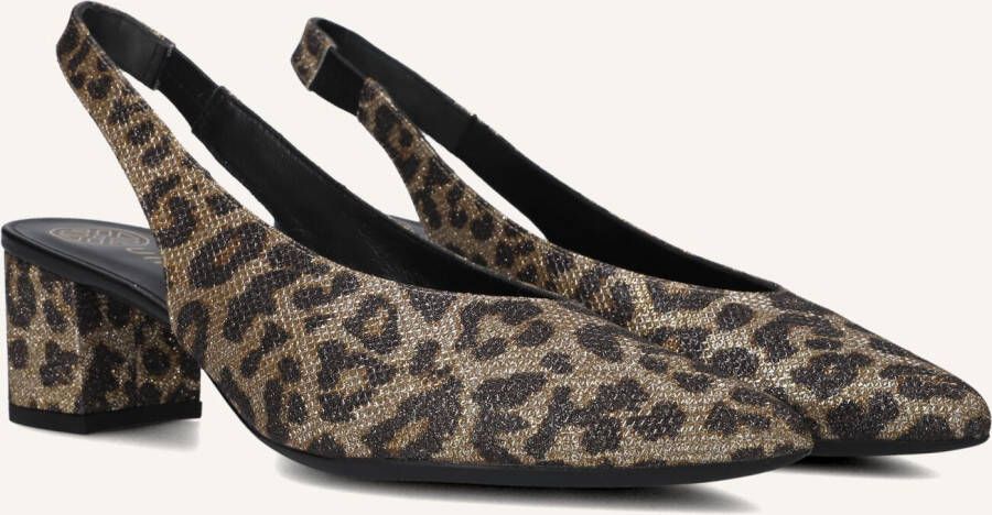 UNISA Slingbacks Dames Jensen Maat: 38 Materiaal: Textiel Kleur: Bruin