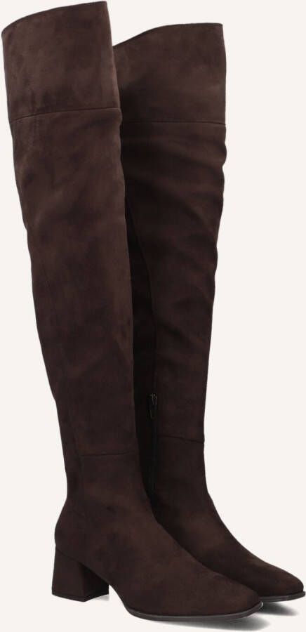 Unisa Bruine Overknee Laarzen Lavid Stijl