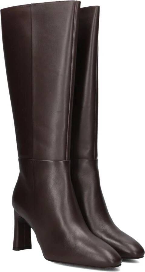 UNISA Hoge Laarzen Dames Wolcot Maat: 38 Materiaal: Leer Kleur: Bruin