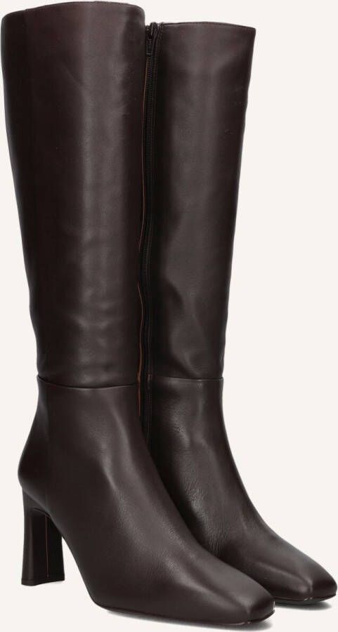 UNISA Hoge Laarzen Dames Wolcot Maat: 40 Materiaal: Leer Kleur: Bruin
