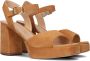 UNISA Sandalen Dames Odran Maat: 41 Materiaal: Suède Kleur: Bruin - Thumbnail 1