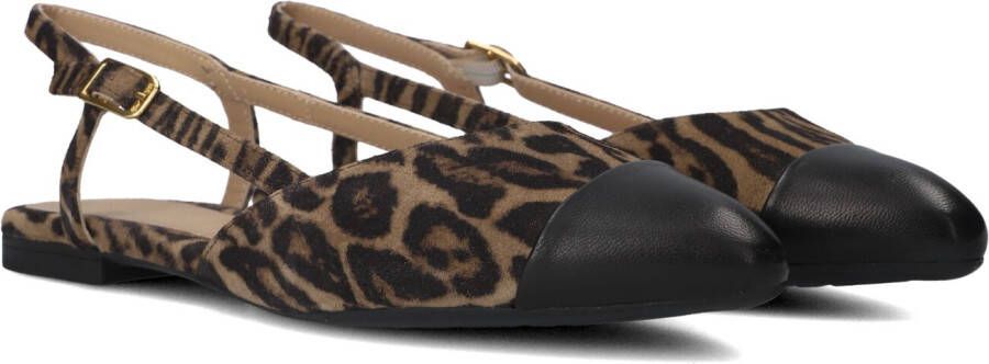 UNISA Slingbacks Dames Asley Maat: 40 Materiaal: Leer Kleur: Bruin