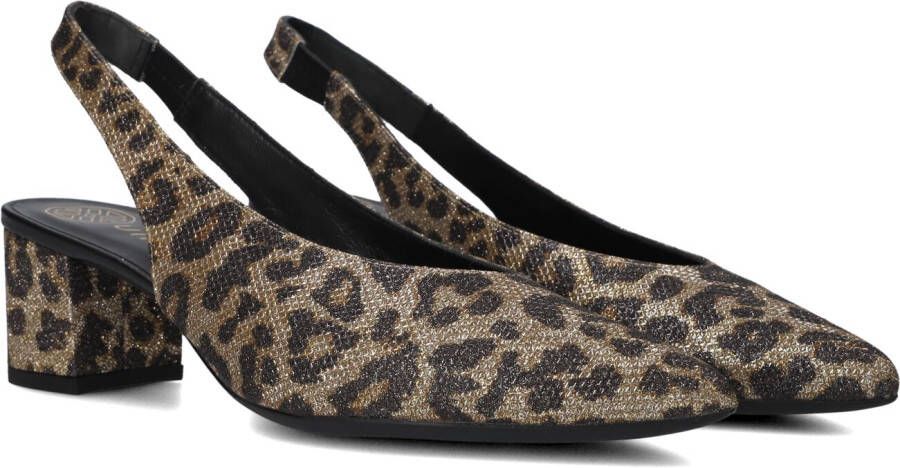 UNISA Slingbacks Dames Jensen Maat: 37 Materiaal: Textiel Kleur: Bruin