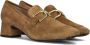 Unisa Losie Loafers Instappers Dames Camel - Thumbnail 1