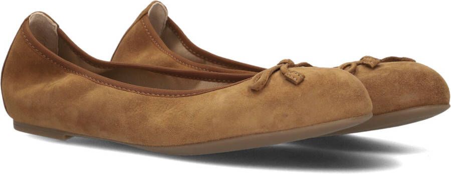 UNISA Ballerina Dames Acor Maat: 39 Materiaal: Suède Kleur: Cognac