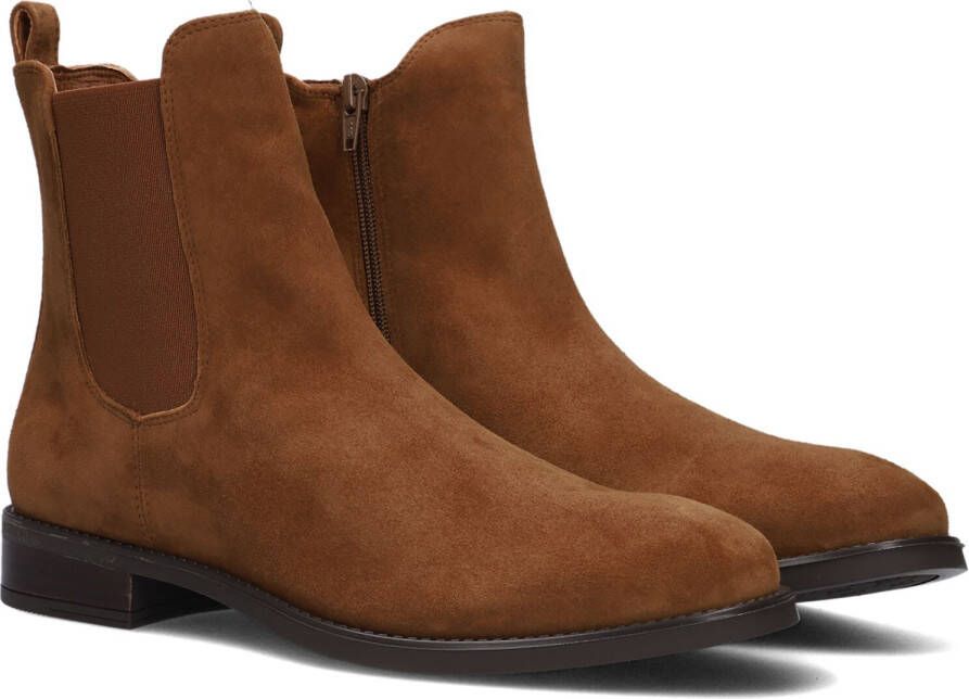 Unisa Barty Chelsea boots Enkellaarsjes Dames Cognac