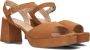 UNISA Dames Ney Maat: 37 Materiaal: Suède Kleur: Camel - Thumbnail 1