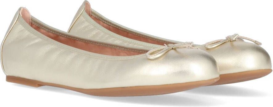 UNISA Ballerina Dames Acor Maat: 39 Materiaal: Leer Kleur: Goud