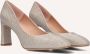UNISA Pumps Dames Waba Maat: 39 Materiaal: Textiel Kleur: Goud - Thumbnail 1