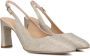 UNISA Slingbacks Dames Winna Maat: 39 Materiaal: Textiel Kleur: Goud - Thumbnail 1
