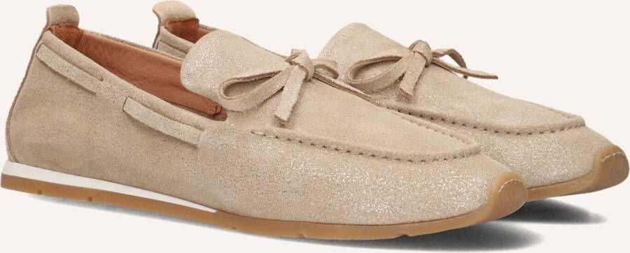 UNISA Instappers Dames Dimas Maat: 36 Materiaal: Suède Kleur: Goud