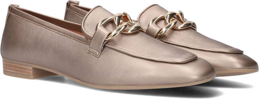 UNISA Loafers Dames Buyo Maat: 40 Materiaal: Leer Kleur: Goud