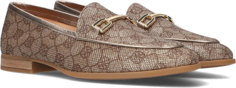 Unisa Metallic Gouden Loafers Dalcy Multicolor Dames