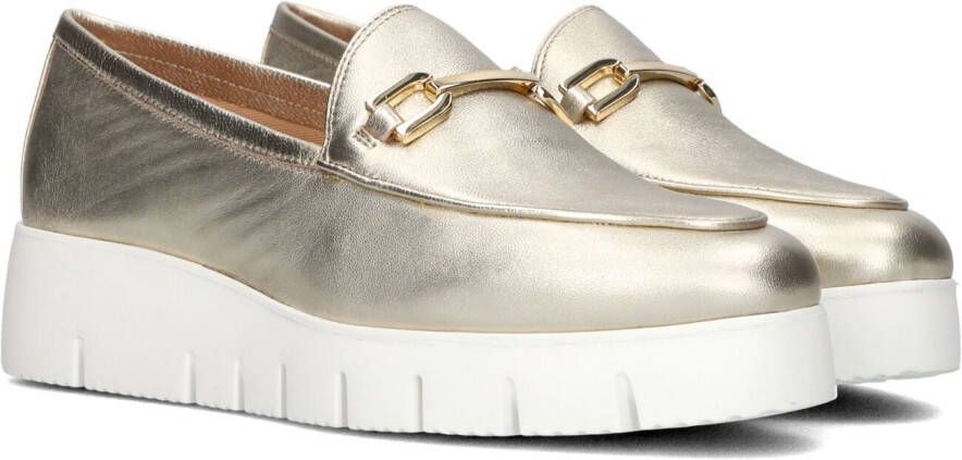 Unisa Famo Loafers Instappers Dames Goud